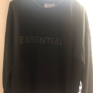 FEAR OF GOD Essentials Black sweatshirt